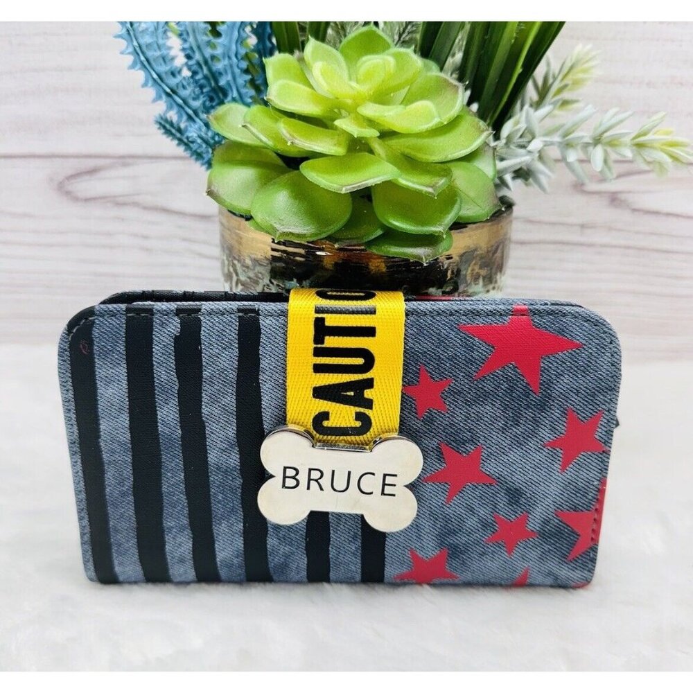 DC Comics Birds Of Prey Harley Quinn Tech Wallet NWT